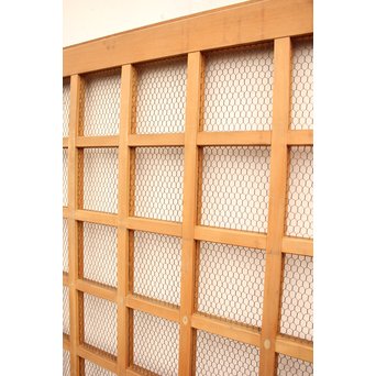 白木升格子蔵戸　W548 