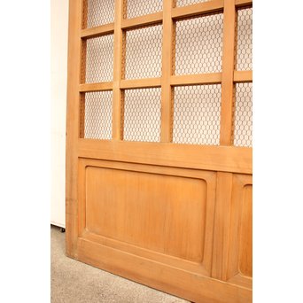 白木升格子蔵戸　W548 