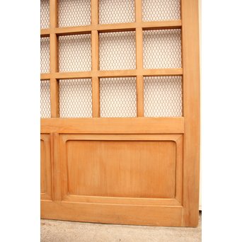 白木升格子蔵戸　W548 