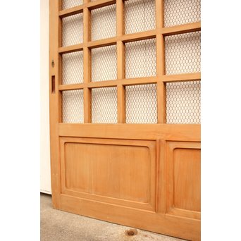 白木升格子蔵戸　W548 