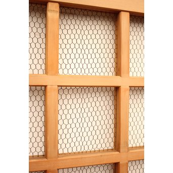 白木升格子蔵戸　W548 