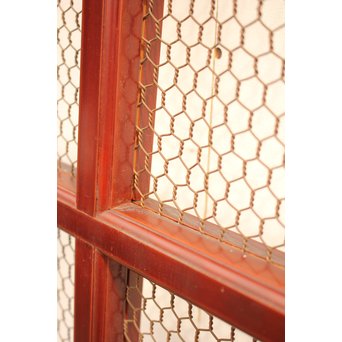 春慶塗風 升格子蔵戸　W549 