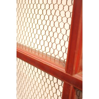 春慶塗風 升格子蔵戸　W549 