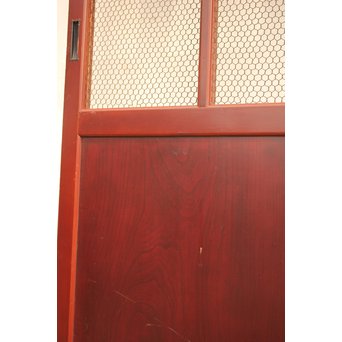 春慶塗風 升格子蔵戸　W549 