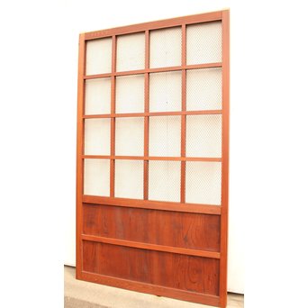 春慶塗風 升格子蔵戸　W549 