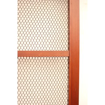 春慶塗風 升格子蔵戸　W549 