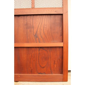 春慶塗風 升格子蔵戸　W549 