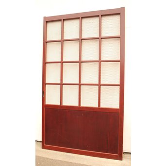 春慶塗風 升格子蔵戸　W549 