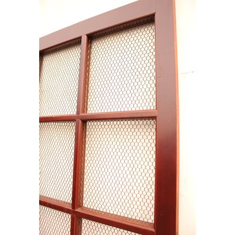 春慶塗風 升格子蔵戸　W549 