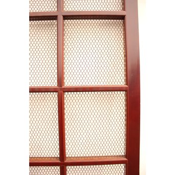 春慶塗風 升格子蔵戸　W549 