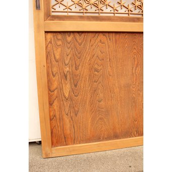 組子ガラスの帯戸 4枚1組　GD1058 