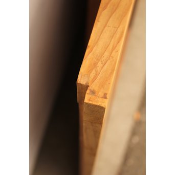 組子ガラスの帯戸 4枚1組　GD1058 