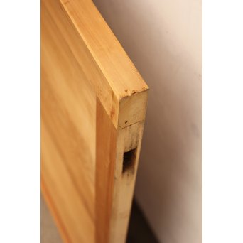 組子ガラスの白木帯戸 4枚1組　GD1059 