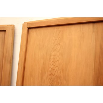 組子ガラスの白木帯戸 4枚1組　GD1059 