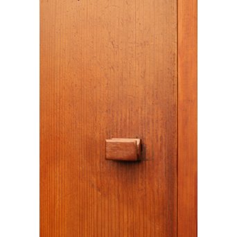 ダイア緑色ガラスの雪隠戸 2枚1組　GD1060 