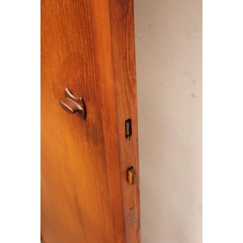 ダイア緑色ガラスの雪隠戸 2枚1組　GD1060 