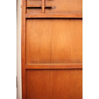 ダイア緑色ガラスの雪隠戸 2枚1組　GD1060 