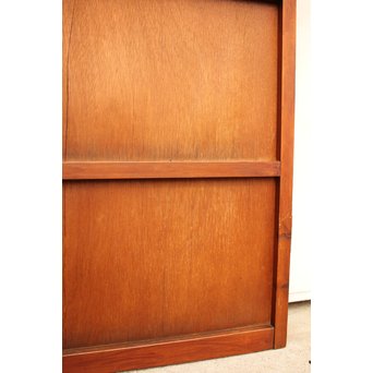 ダイア緑色ガラスの雪隠戸 2枚1組　GD1060 