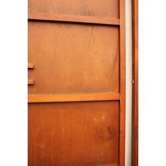 ダイア緑色ガラスの雪隠戸 2枚1組　GD1060 