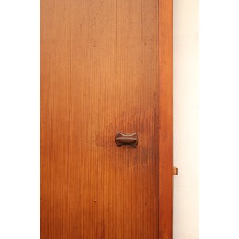 ダイア緑色ガラスの雪隠戸 2枚1組　GD1060 