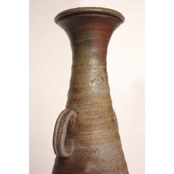 石井不老 備前一輪花入　S2988 