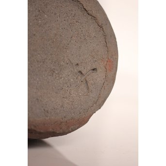 石井不老 備前一輪花入　S2988 