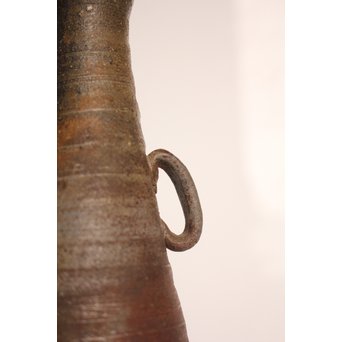 石井不老 備前一輪花入　S2988 