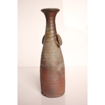 石井不老 備前一輪花入　S2988 