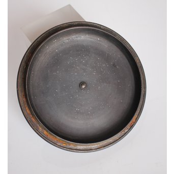 宝尽高盛銀象嵌 鉄瓶　K551 