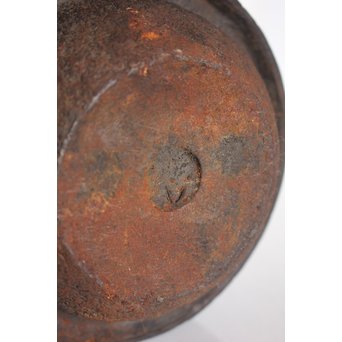 宝尽高盛銀象嵌 鉄瓶　K551 