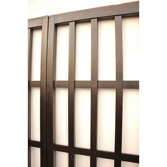 飴色太格子 2枚1組　L881 