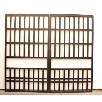 飴色太格子 2枚1組　L881 