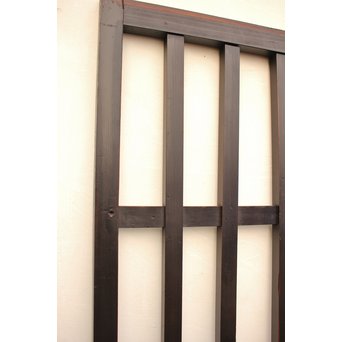 飴色太格子 2枚1組　L881 