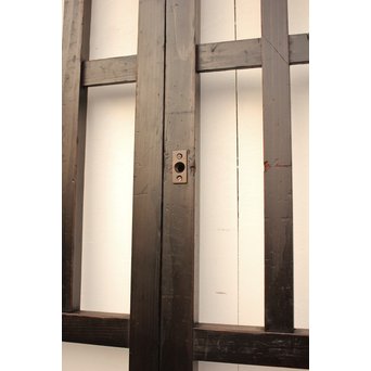 飴色太格子 2枚1組　L881 