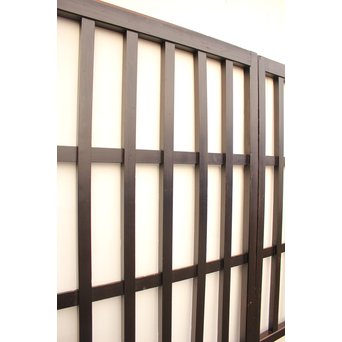 飴色太格子 2枚1組　L881 