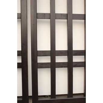 飴色太格子 2枚1組　L882 