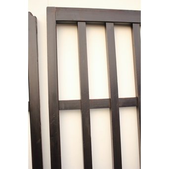 飴色太格子 2枚1組　L882 