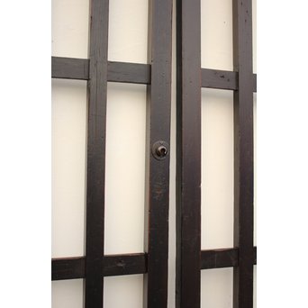 飴色太格子 2枚1組　L882 