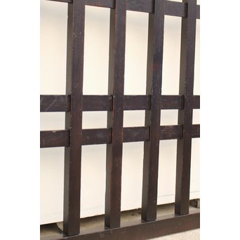 飴色太格子 2枚1組　L882 