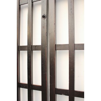 飴色太格子 2枚1組　L882 