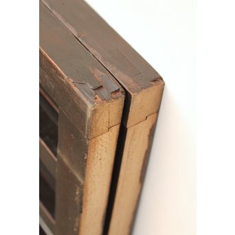 飴色太格子 2枚1組　L882 