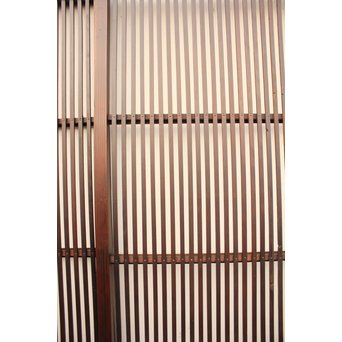 七宝繋ガラス 細身格子戸 4枚1組　L885 