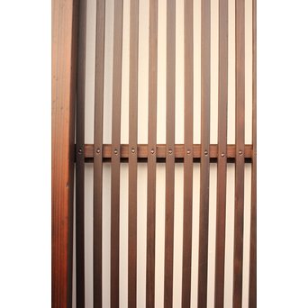 七宝繋ガラス 細身格子戸 4枚1組　L885 