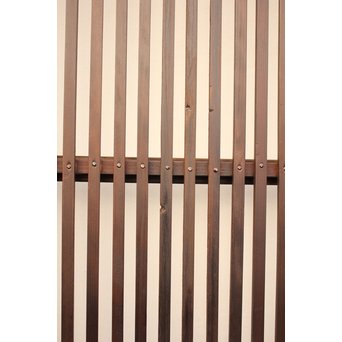 七宝繋ガラス 細身格子戸 4枚1組　L885 