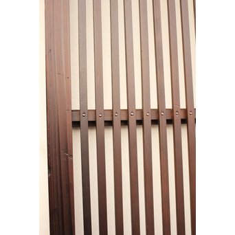 七宝繋ガラス 細身格子戸 4枚1組　L885 