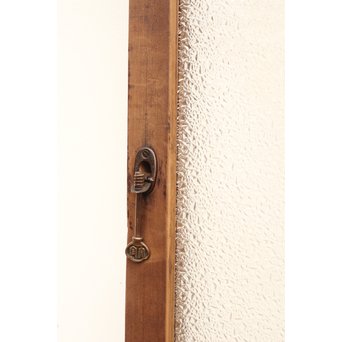 波兎のエッチングガラス戸色ガラスの建具 2枚1組　GD1071 