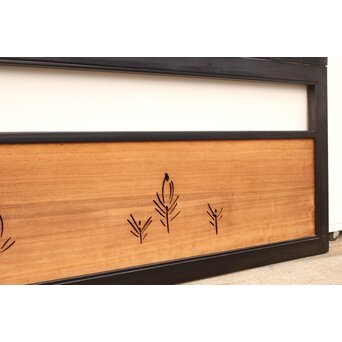 松葉 透かし欄間 2枚1組　R2201 