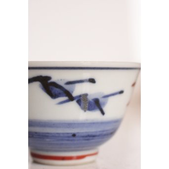 富本憲吉 色絵煎茶碗六客　K565-2 