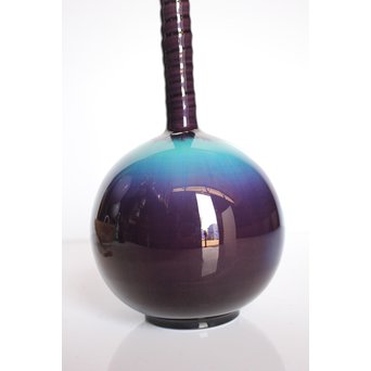 人間国宝 三代徳田八十吉作 花入　S3013 