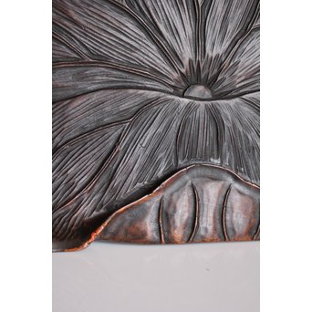 蓮の煎茶盆　K566 